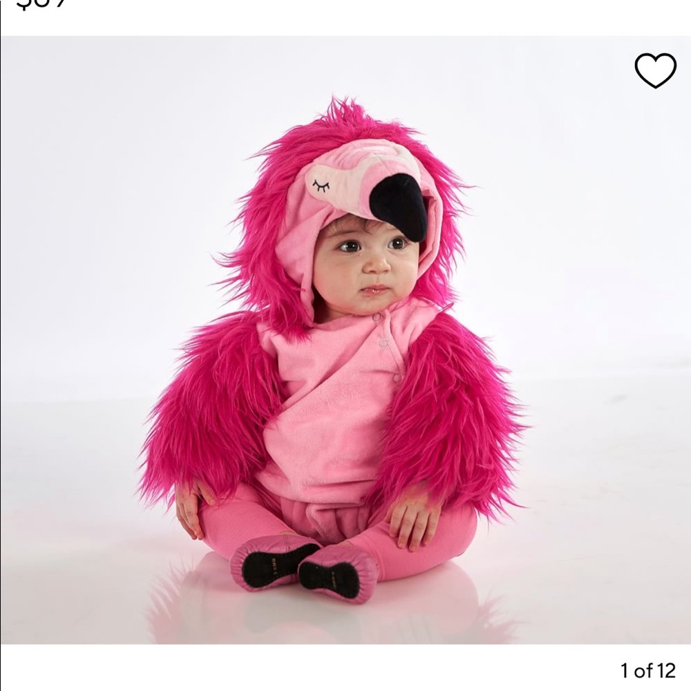 Pottery Barn Baby Flamingo Costume